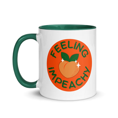 Feeling Impeachy Peach Political Accent Coffee Mug | Funny Activist Gift - Spinsterly Co