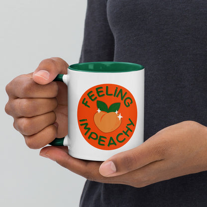 Feeling Impeachy Peach Political Accent Coffee Mug | Funny Activist Gift - Spinsterly Co
