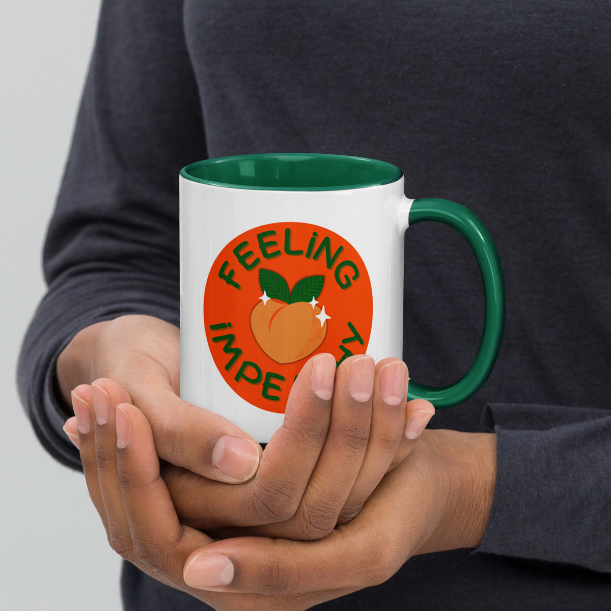 Feeling Impeachy Peach Political Accent Coffee Mug | Funny Activist Gift - Spinsterly Co