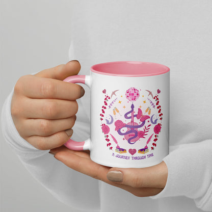 A Journey Through Time Pop Musical Era Coffee Mug | Fan Gift for Music Lovers - Spinsterly Co