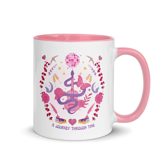 A Journey Through Time Pop Musical Era Coffee Mug | Fan Gift for Music Lovers - Spinsterly Co