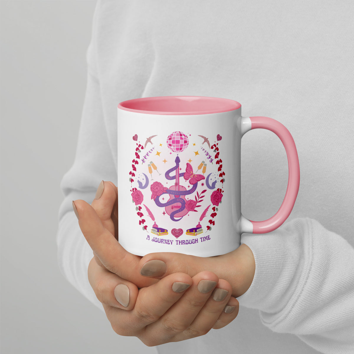 A Journey Through Time Pop Musical Era Coffee Mug | Fan Gift for Music Lovers - Spinsterly Co