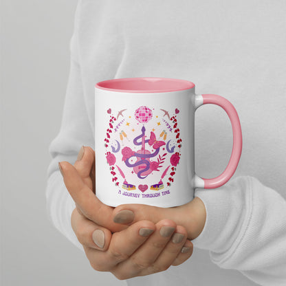 A Journey Through Time Pop Musical Era Coffee Mug | Fan Gift for Music Lovers - Spinsterly Co