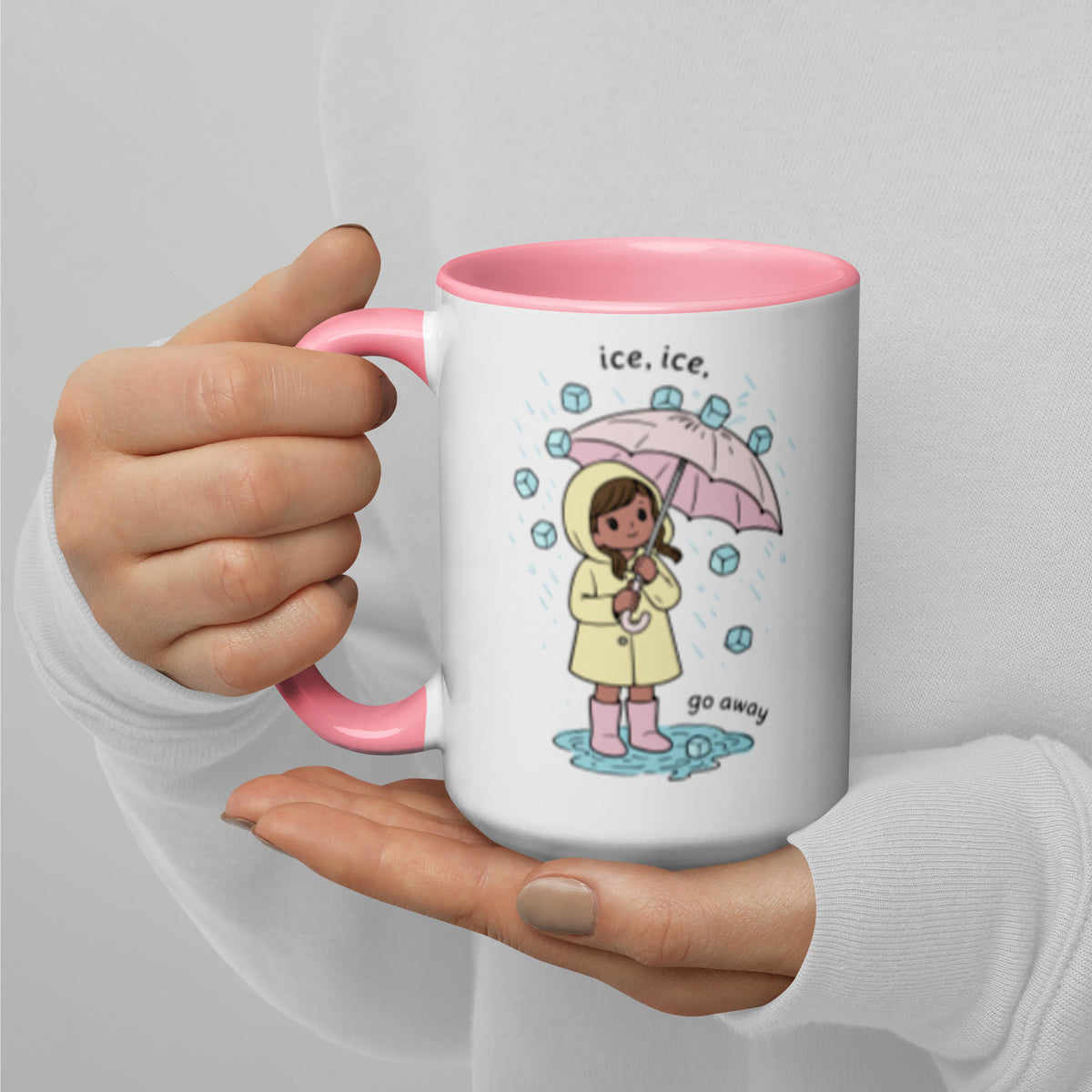Ice Ice Go Away Mug | Anti-ICE Immigration Justice Mug - Spinsterly Co