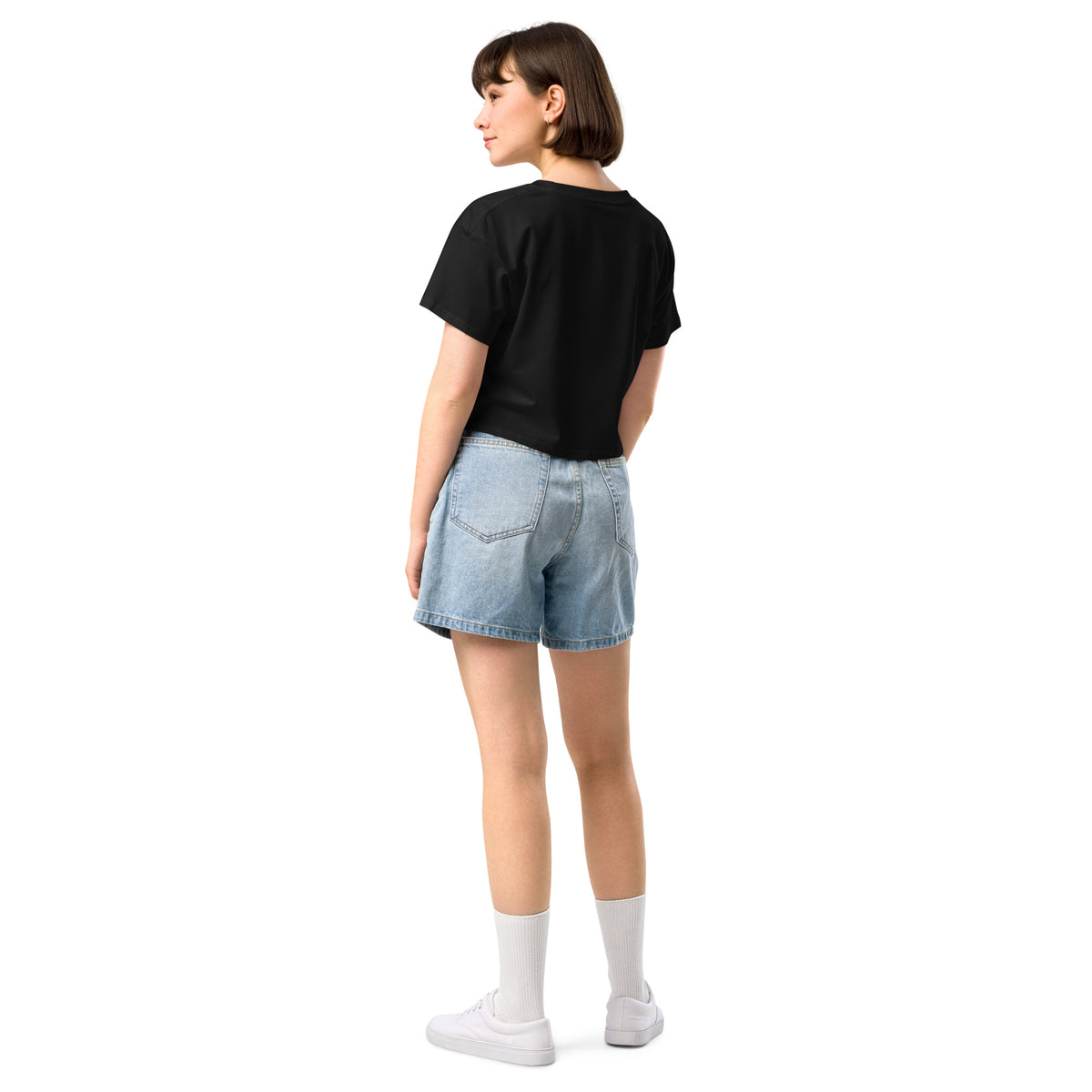 Tell Your Boyfriend I Said STFU Crop Top | Funny Feminist Relaxed Fit Cropped Tee - Spinsterly Co