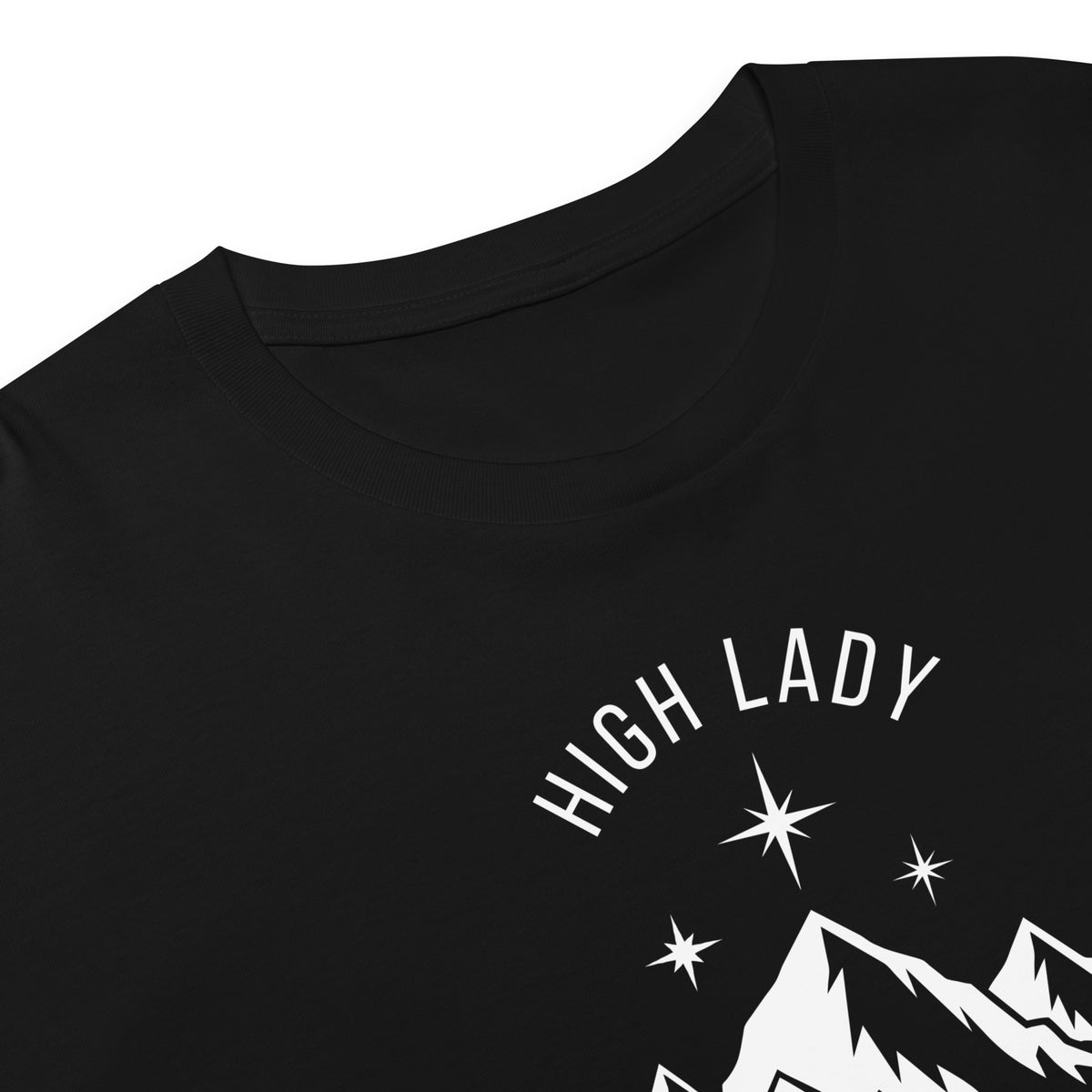 High Lady of the Night Court Crop Top | Dark Academia Fantasy Graphic Tee - Spinsterly Co