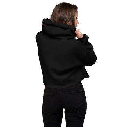 Misandrist Gothic Women's Crop Hoodie | Feminist Statement - Spinsterly Co