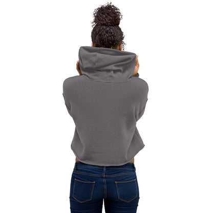 Big Book Energy Crop Hoodie | Bookish Graphic Cropped Sweatshirt - Spinsterly Co