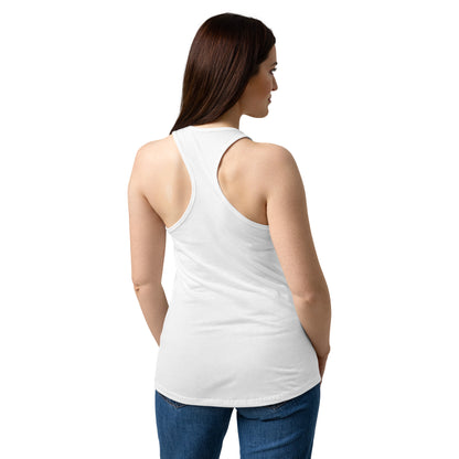 Curvy Girl Summer Racerback Tank — Body-Positive Graphic Tank Top - Spinsterly Co