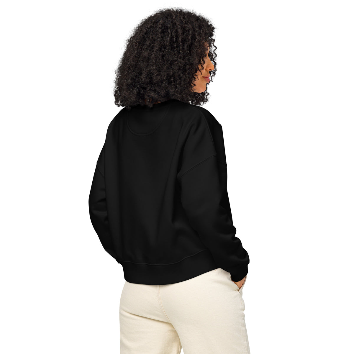 Woman of a Certain Rage Organic Crew Neck Sweatshirt | Feminist Statement Eco Sweatshirt - Spinsterly Co