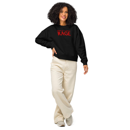 Woman of a Certain Rage Organic Crew Neck Sweatshirt | Feminist Statement Eco Sweatshirt - Spinsterly Co